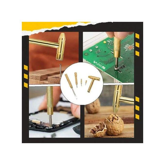 5 in 1 Multifunction Mini Hammer and Screwdrivers Hand Tools Set