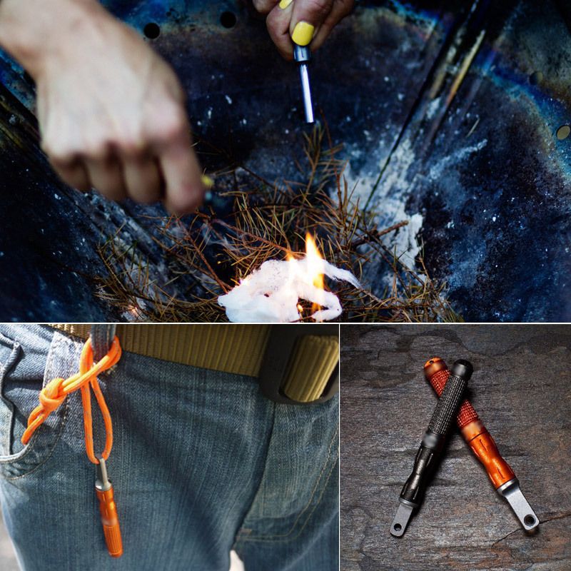 Mini Multi-Function Fire Starter (Flint & Magnesium) – Outdoor Survival Gear