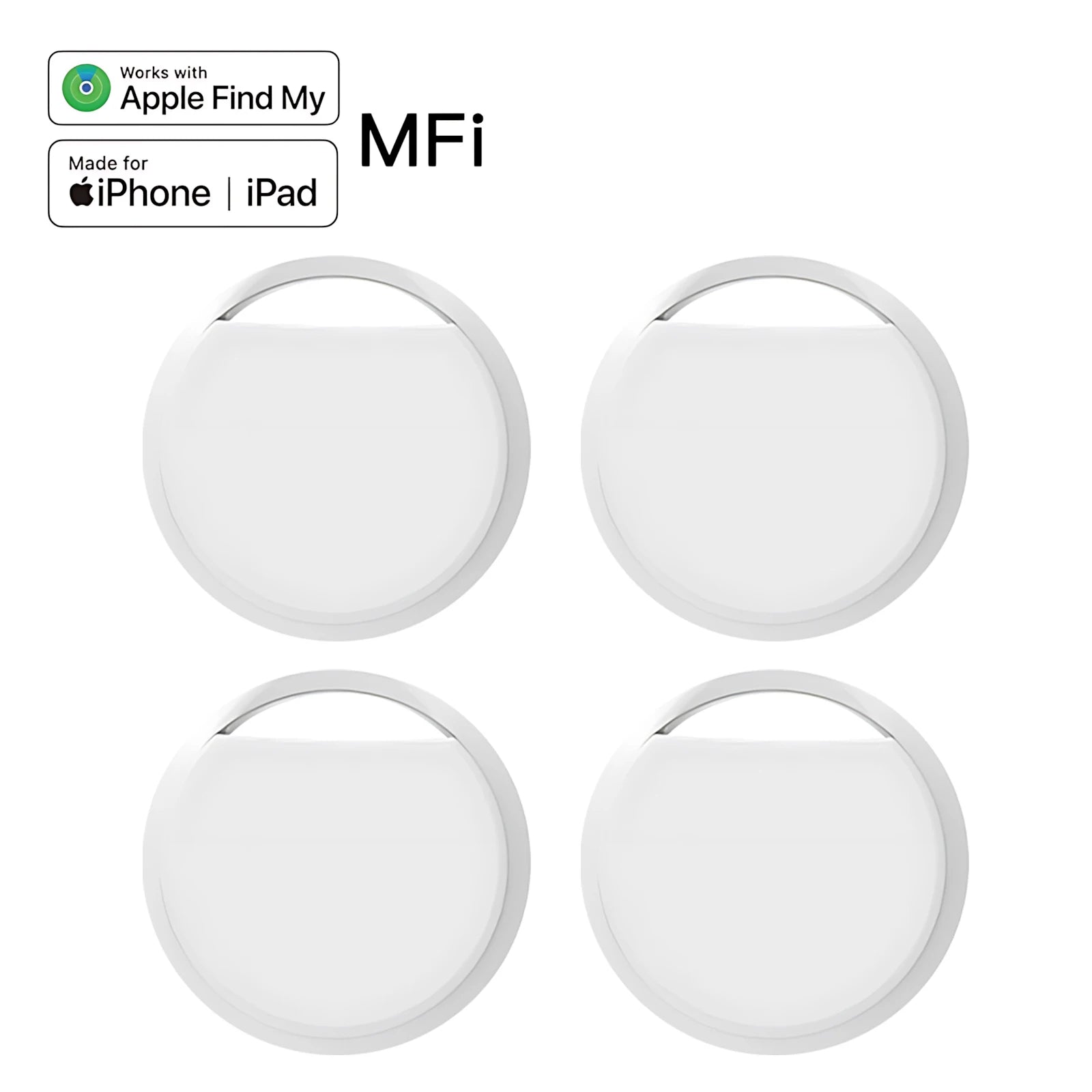 GPS Smart Tracker Mini Tag For IOS iPhone Find My APP ITag Anti Lost Reminder Device MFI Rated Locator Car Key Pet Kids Finder