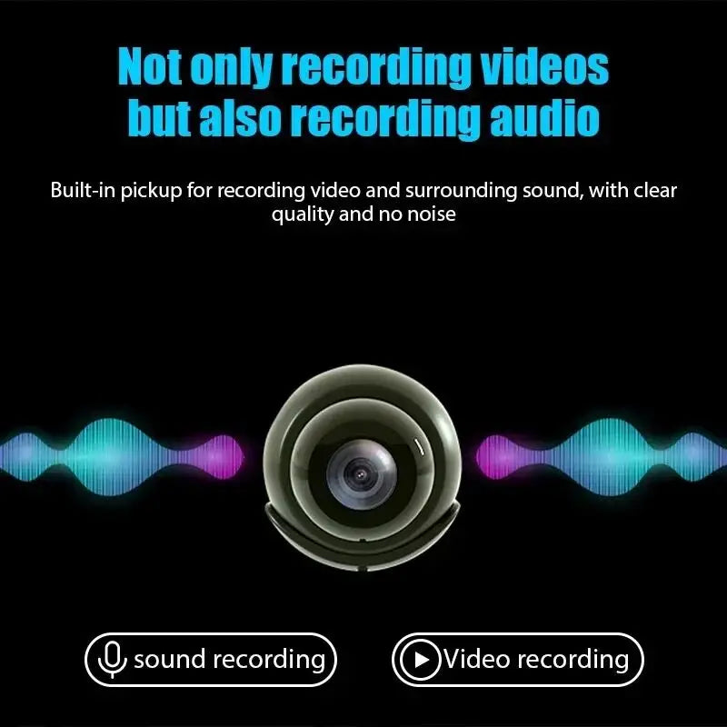 1080P HD Mini Camera WiFi Wireless HD Night Vision Camera Home X5 Remote Camera Kids Pet Safety Monitoring