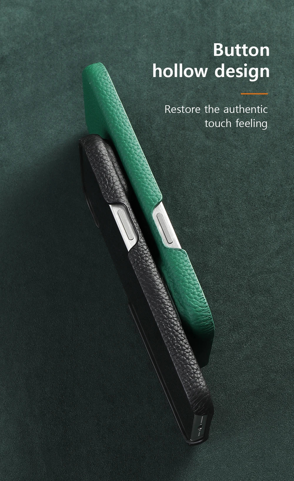 for Magsafe Case for iPhone 17 15 16 Pro Max Air 16Pro Natural Cowhide Lychee Leather Magnetic Protector Luxury Phone Back Cover