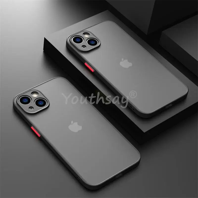 For iPhone SE 2022 Case for iPhone SE 3 2022 2020 8 7 Plus Cover Silicone Matte Rubber Translucent Case For iPhone SE 2022 Cover
