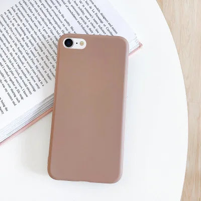 Case For iphone 7 8 SE 2020 2022 Shockproof TPU Liquid Silicone Protective Phone Back Cover for iphone SE 2020 2022 soft Case