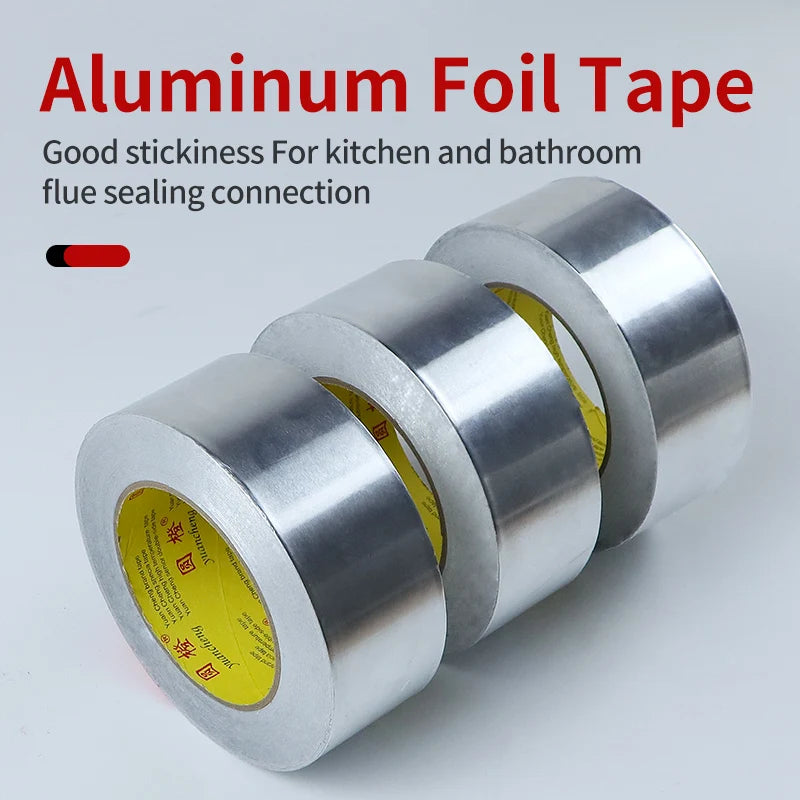 1roll Thickened Kitchen Aluminum Foil Tape Is Oil-proof, Waterproof and Mildew-proof and Can Be Attached to the Stove and Sink