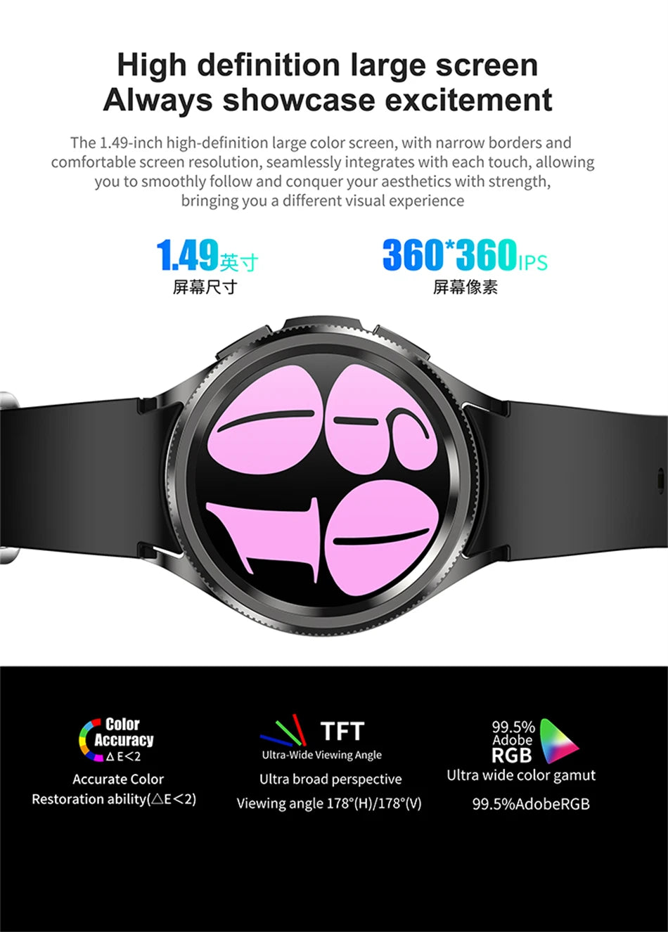 2025 New Smart Watch 6 Classic Smart Watch Fashion Men Sports Fitness Waterproof Heart Rate AMOLED HD Bluetooth Call Smartwatch