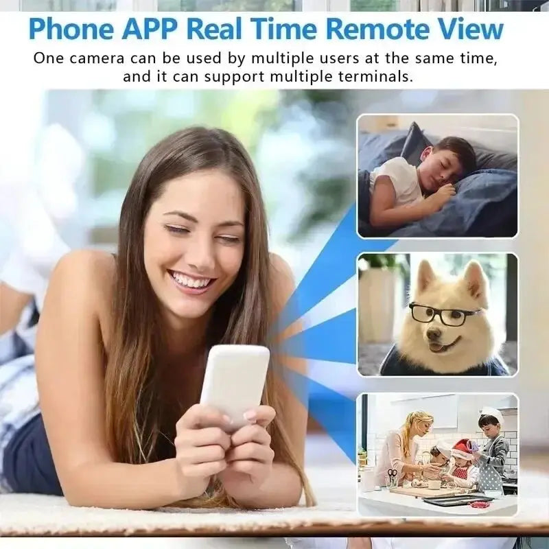 1080P HD Mini Camera WiFi Wireless HD Night Vision Camera Home X5 Remote Camera Kids Pet Safety Monitoring