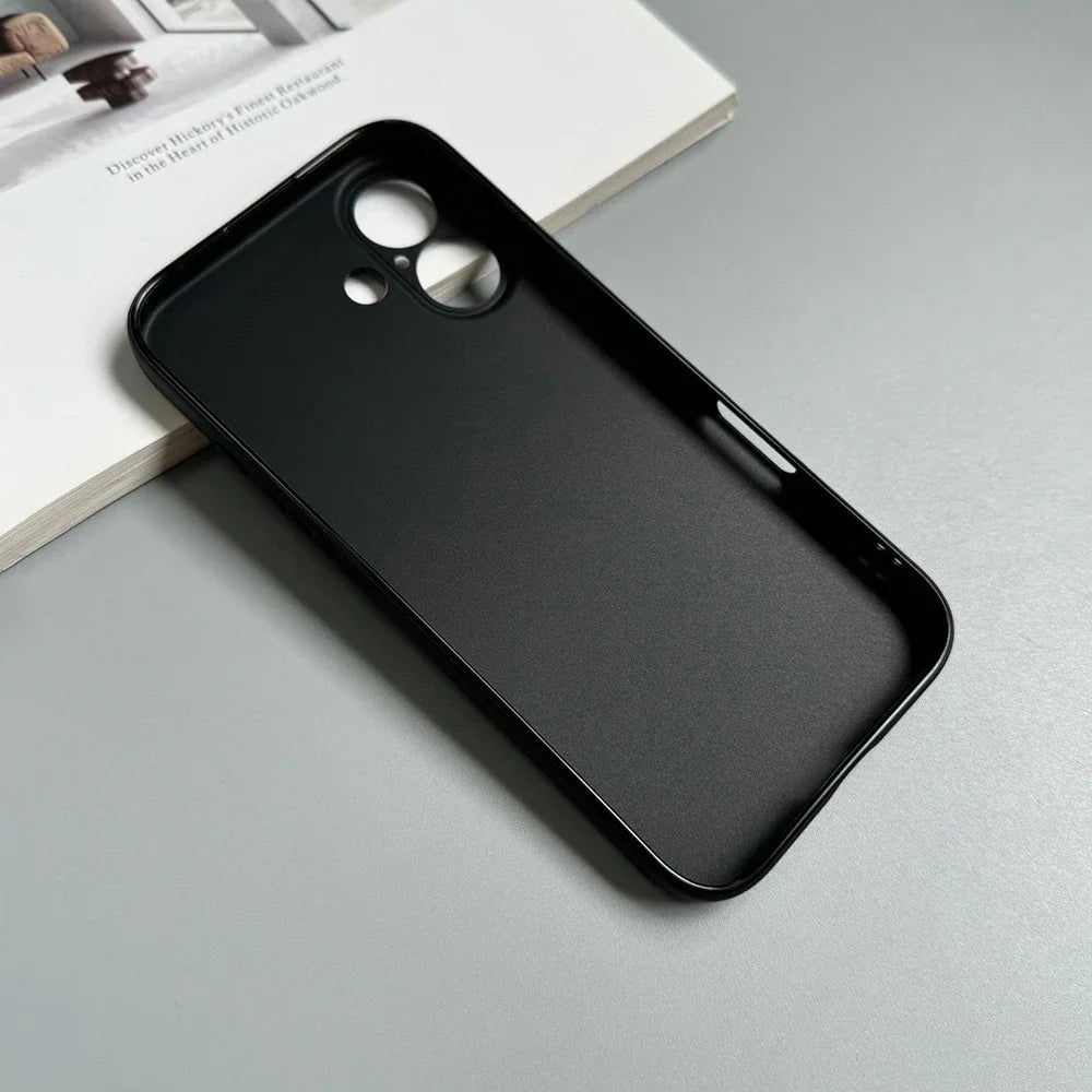 Luxury Full Black Silicone Matte Phone Case For iphone 17 Air 16 15 14 13 12 11 Pro Max 16 15 14 Plus Back Cover TPU Soft Case