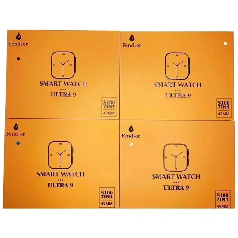 2025 7 Watch Straps New Watch10 Ultra 3 Smartwatch 2.2HD Amoled Circular Screen ECG Monitoring Reloj Inteligente Wristwatch