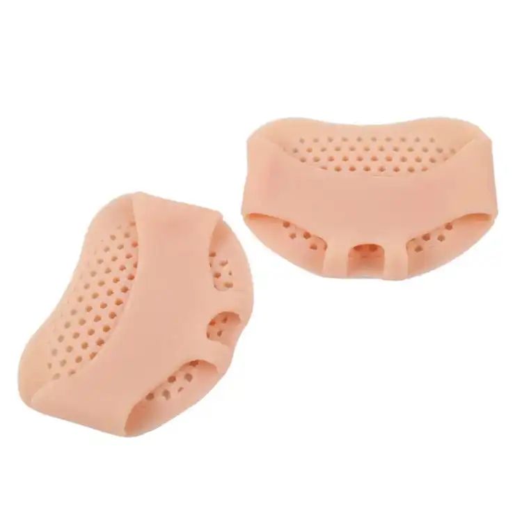 Insoles Forefoot Pads for Women High Heel Shoes Foot Blister Care Toes Insert Pad Silicone Gel Insole Cushions Pain Relief Splin