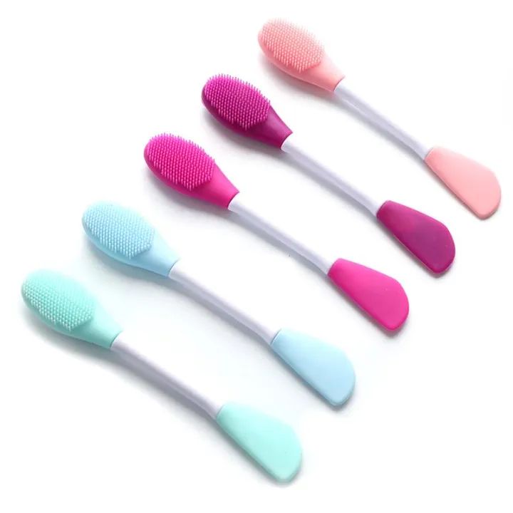 3 in 1 Silicone Face Mask Brush Facial Cleansing Brush Premium Soft Facial Masks Other Skin Care Applicator Tool for Cream Body Lotion Moisturizer