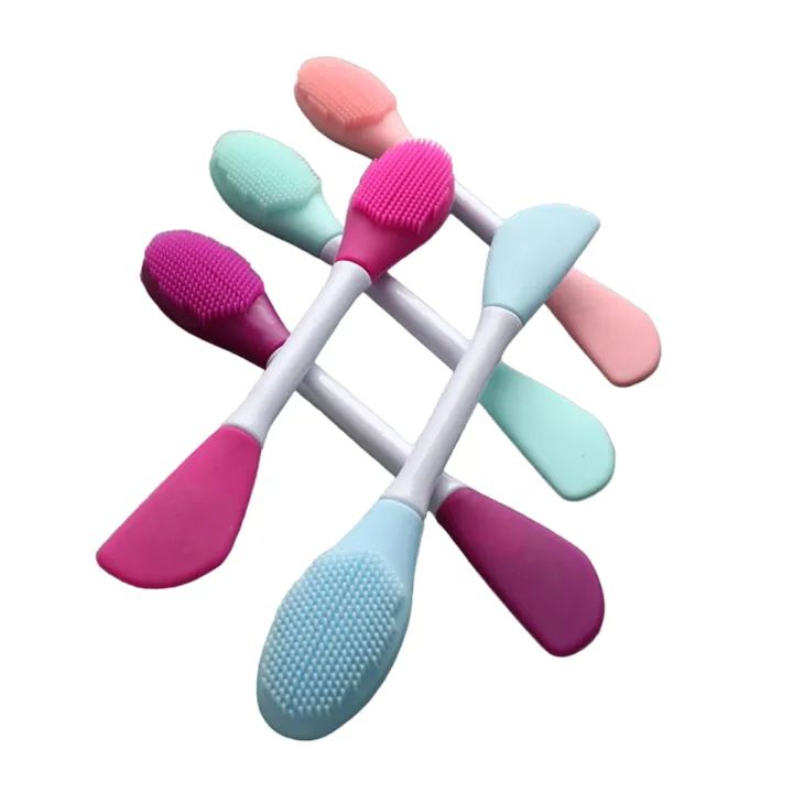 3 in 1 Silicone Face Mask Brush Facial Cleansing Brush Premium Soft Facial Masks Other Skin Care Applicator Tool for Cream Body Lotion Moisturizer