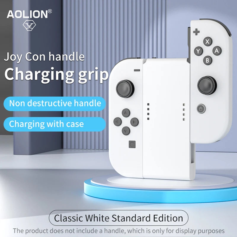 Aolion For NS2 Portable Charging Grip Bracket For Switch OLED For Joy-con Controller Charging Dock For Switch Game Accessories