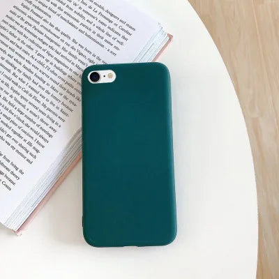 Case For iphone 7 8 SE 2020 2022 Shockproof TPU Liquid Silicone Protective Phone Back Cover for iphone SE 2020 2022 soft Case