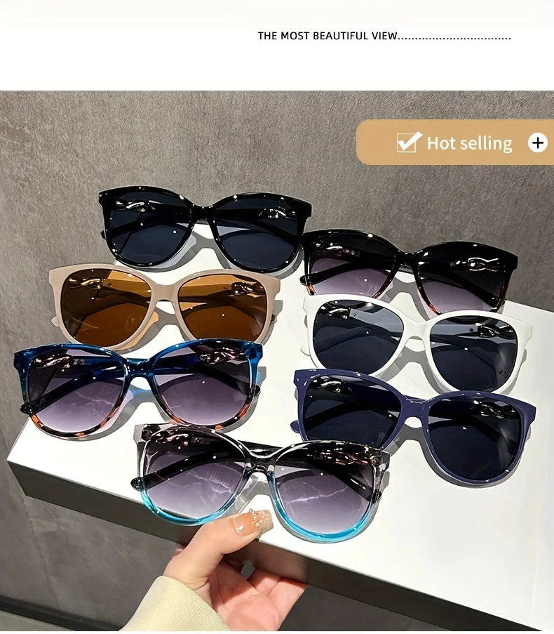 Fashion Cat Eye Sunglasses Women Brand Designer Vintage Sun Glasses Female 2025 Lady Retro Shades Oculos De Sol