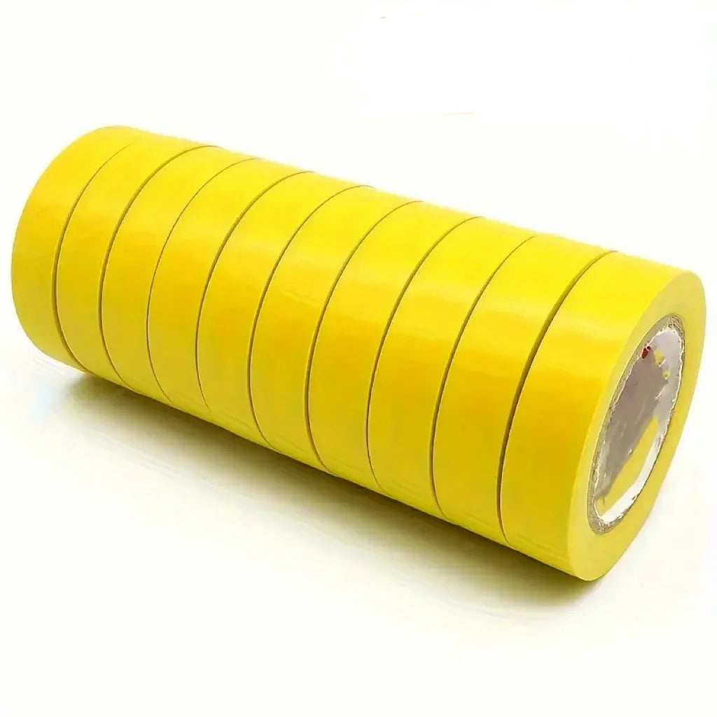 6/10pcsMulti-color Electrical Tape Set Durable Fireproof Insulating Metal-safe Adhesive  for Home Industrial Use 394 Inches 18mm