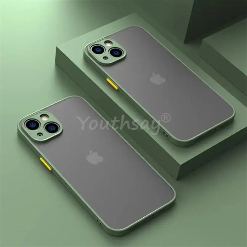 For iPhone SE 2022 Case for iPhone SE 3 2022 2020 8 7 Plus Cover Silicone Matte Rubber Translucent Case For iPhone SE 2022 Cover