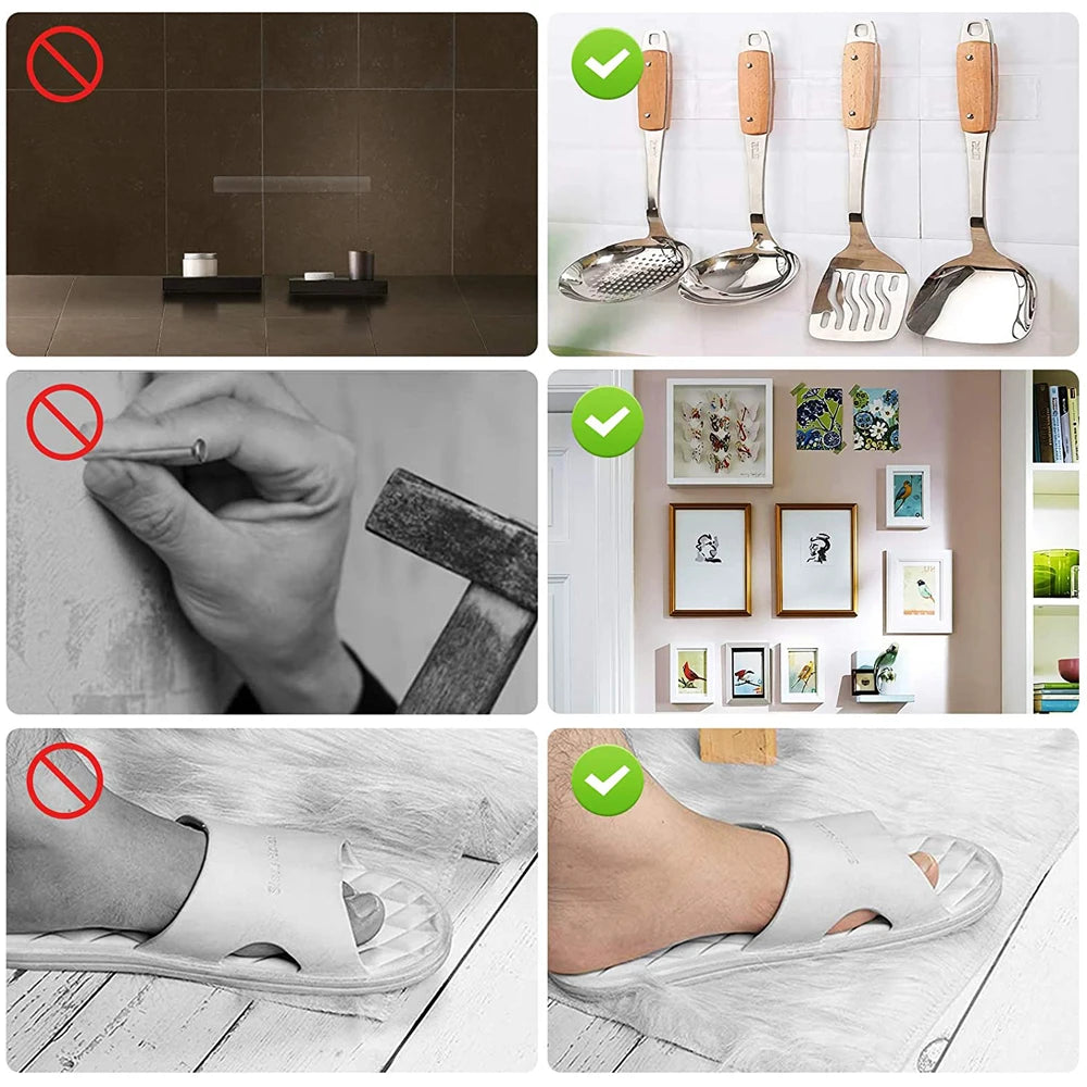 50mm Width Double-sided Adhesive Nano Tape 1-5M Reusable No Trace Waterproof Ultra-strong Wall Tape Strip Clear Mounting Tape