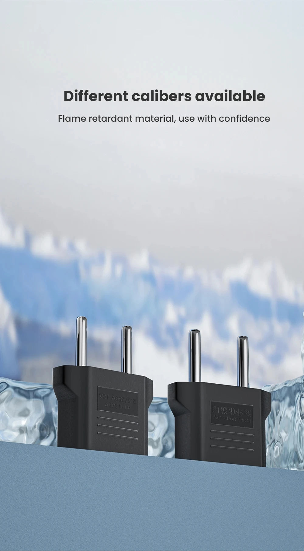 3/5/10Pcs European Euro EU Plug to US USA Plug Socket Travel Charger Converter Adapter Type C Plug Electrical Sockets AC Outlet