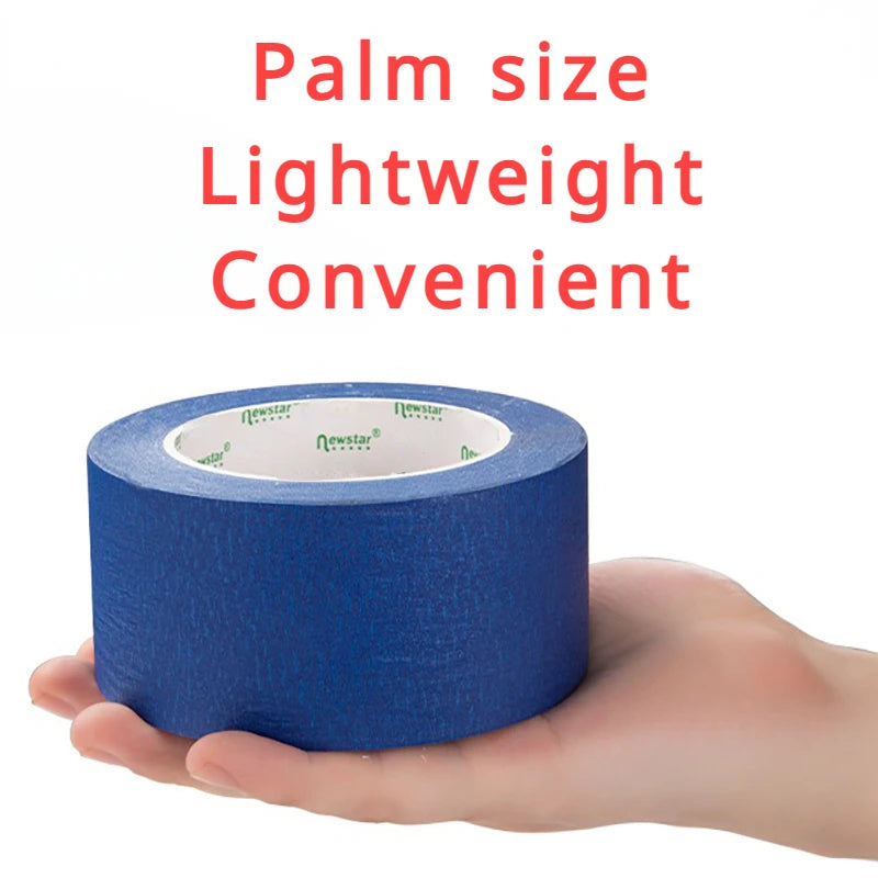 3 Roll/Set Paint Tape Multi-Surface Masking Easy Removal Paint Tape Security Wall Painting Crafts Art Construction Home 20m/Roll