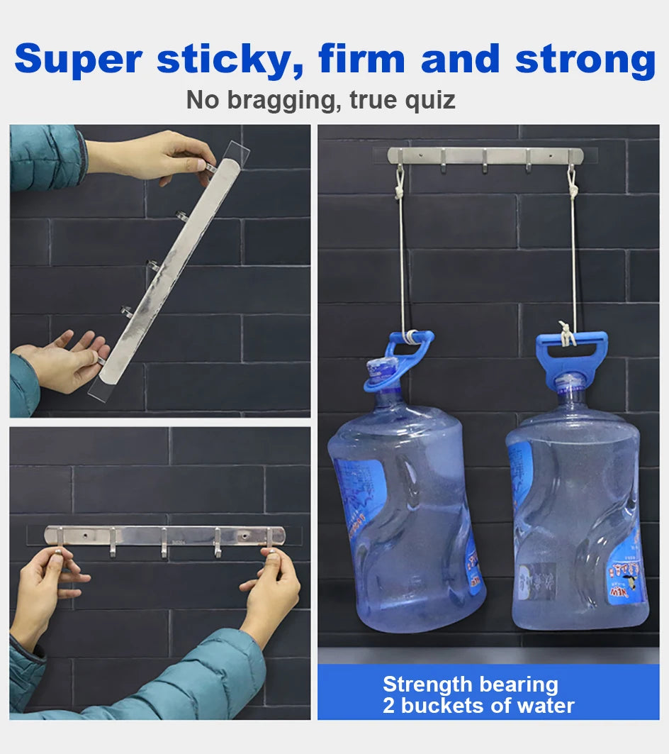 50mm Width Double-sided Adhesive Nano Tape 1-5M Reusable No Trace Waterproof Ultra-strong Wall Tape Strip Clear Mounting Tape