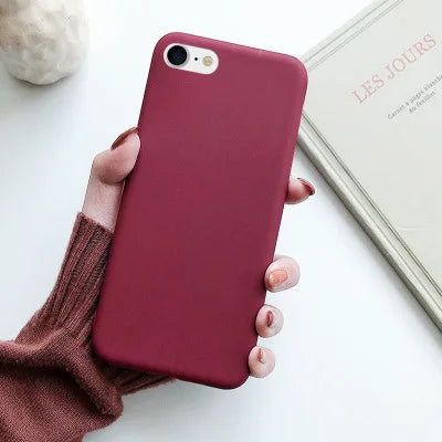 Case For iphone 7 8 SE 2020 2022 Shockproof TPU Liquid Silicone Protective Phone Back Cover for iphone SE 2020 2022 soft Case
