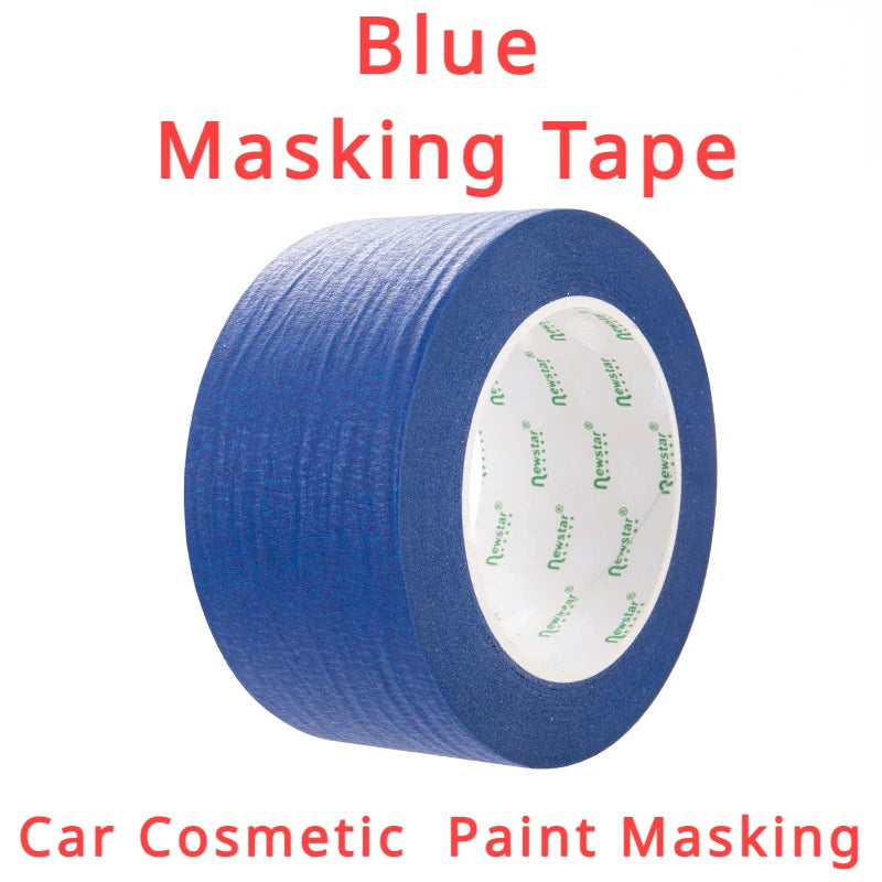 3 Roll/Set Paint Tape Multi-Surface Masking Easy Removal Paint Tape Security Wall Painting Crafts Art Construction Home 20m/Roll
