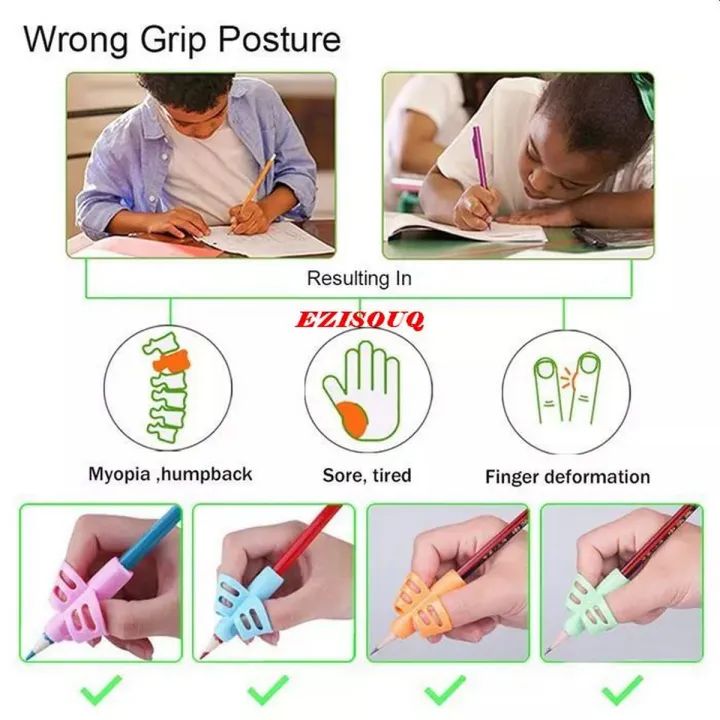 Pencil Grips for Kids Handwriting Pencil Grips Pencil Grip Kids Pencils Grip School Supplies Grip Pencils for Kids School Supplies for Kids Pencil Holder for Kids Pen Grip